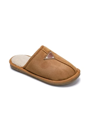 Confly Kapcie w kolorze jasnobrązowym rozmiar: 37