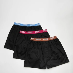 Contrast Tape Woven Boxershorts (3 Pack), markiSNIPES, Bielizna, w kolorze wielokolorowy, rozmiar: