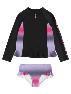 Converse 2-częściowy zestaw kąpielowy w kolorze czarno-fioletowym rozmiar: 86/92