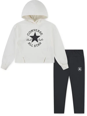 Converse 2-częściowy zestaw w kolorze antracytowo-kremowym rozmiar: 116/122