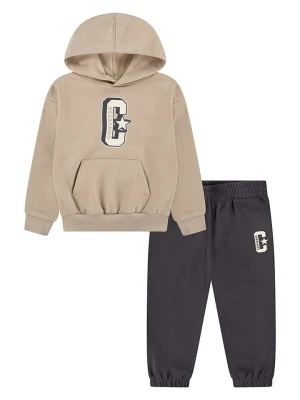 Converse 2-częściowy zestaw w kolorze beżowo-antracytowym rozmiar: 158-170