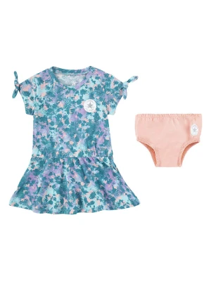 Converse 2-częściowy zestaw w kolorze błękitno-jasnoróżowym rozmiar: 116/122