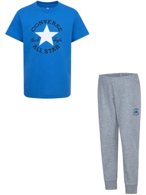 Converse 2-częściowy zestaw w kolorze błękitno-szarym rozmiar: 116/122