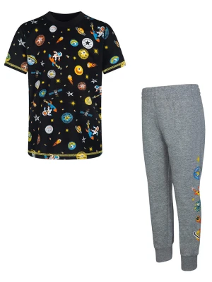 Converse 2-częściowy zestaw w kolorze czarno-szarym rozmiar: 104/110