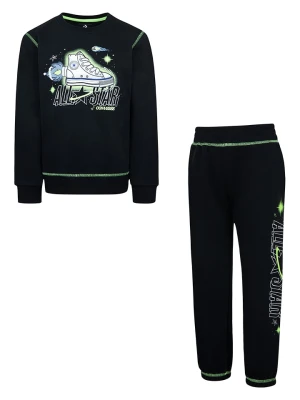 Converse 2-częściowy zestaw w kolorze czarnym rozmiar: 74/80