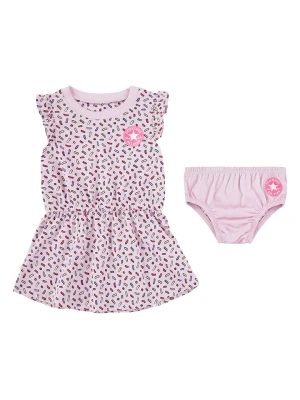 Converse 2-częściowy zestaw w kolorze jasnoróżowym rozmiar: 110/116