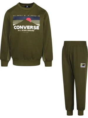 Converse 2-częściowy zestaw w kolorze khaki rozmiar: 104/110