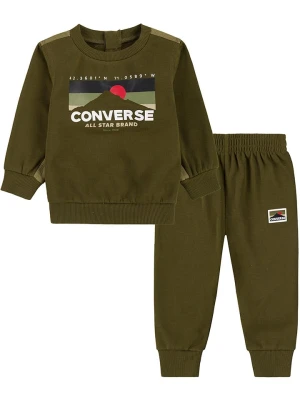 Converse 2-częściowy zestaw w kolorze khaki rozmiar: 80 / 86