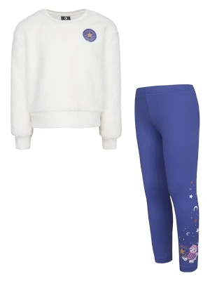 Converse 2-częściowy zestaw w kolorze niebiesko-białym rozmiar: 98/104