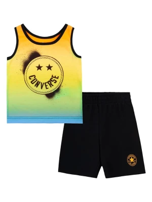 Converse 2-częściowy zestaw w kolorze pomarańczowo-czarnym rozmiar: 110/116