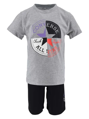 Zdjęcie produktu Converse 2-częściowy zestaw w kolorze szaro-czarnym rozmiar: 98/104