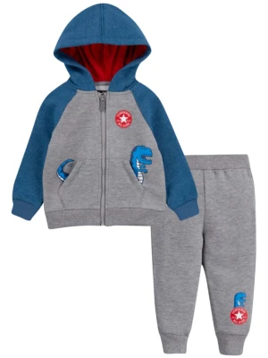 Converse 2-częściowy zestaw w kolorze szarym rozmiar: 116/122