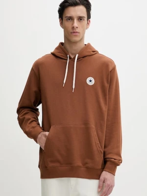 Converse bluza z kapturem męska z bawełną
