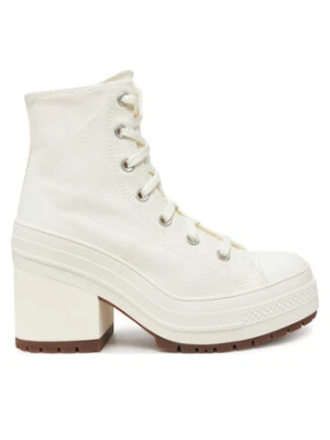 Converse Botki Chuck 70 De Luxe Heel A05348C Écru