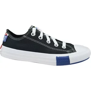 Converse Chuck Taylor All Star Jr 366992C, Dla chłopca, Czarne, trampki, tkanina, rozmiar: 32