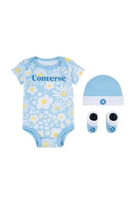 Converse komplet niemowlęcy kolor niebieski