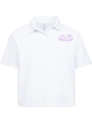 Converse Koszulka polo w kolorze białym rozmiar: 140-152