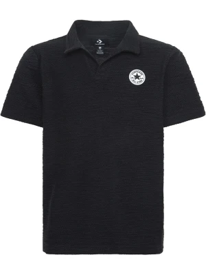 Converse Koszulka polo w kolorze czarnym rozmiar: 158-170