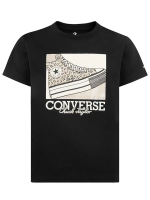 Converse Koszulka w kolorze czarno-kremowym rozmiar: 158-170