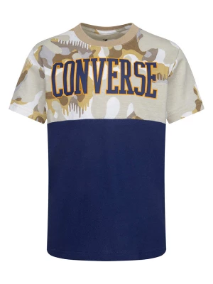 Converse Koszulka w kolorze granatowo-beżowym rozmiar: 152/158