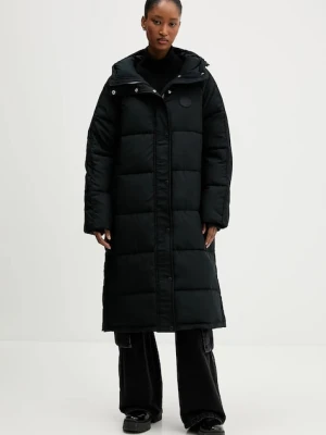 Converse kurtka kolor czarny zimowa CVW5J004