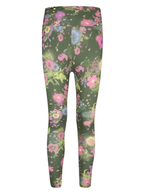 Converse Legginsy sportowe w kolorze khaki rozmiar: 158-170