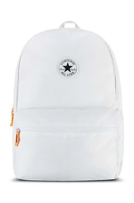 Converse plecak dziecięcy kolor biały duży z aplikacją