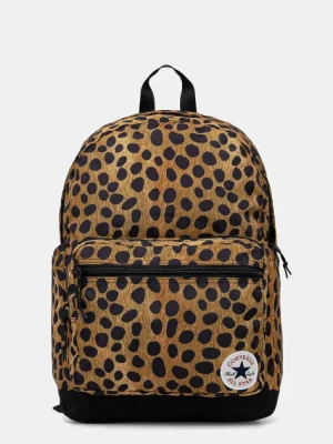 Converse plecak kolor brązowy duży wzorzysty 10027981-A01