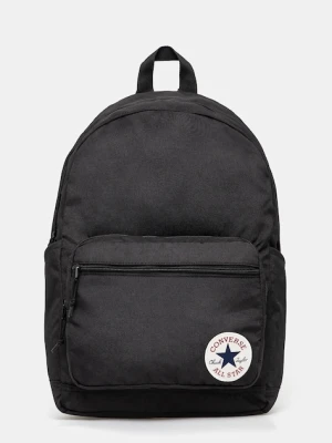 Converse plecak kolor czarny duży gładki 10020533-A01