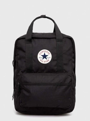 Converse plecak kolor czarny duży z aplikacją