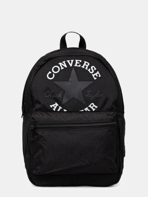 Converse plecak kolor czarny duży z aplikacją MA5663