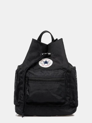 Converse plecak kolor czarny mały z aplikacją 10027690-A01