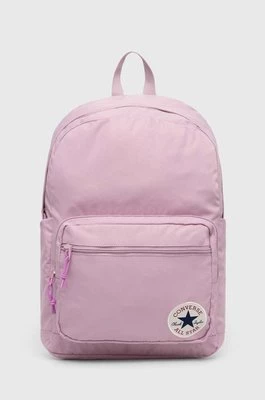 Converse plecak kolor fioletowy duży gładki