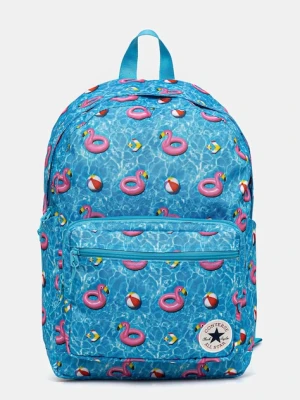 Converse plecak kolor niebieski duży wzorzysty 10028322-A01