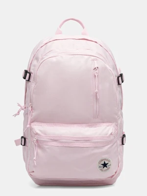 Converse plecak kolor różowy duży gładki 10021138-A37