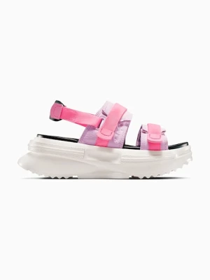 Converse sandały Run Star Utility Sandal CX damskie kolor różowy na platformie A15095C