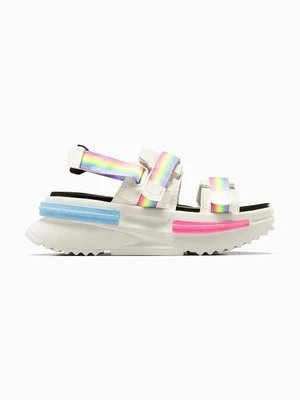 Converse sandały Run Star Utility Sandal CX Pride damskie kolor biały na platformie A10219C