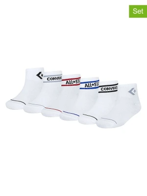 Converse Skarpety (6 par) w kolorze białym rozmiar: 37, 5-40