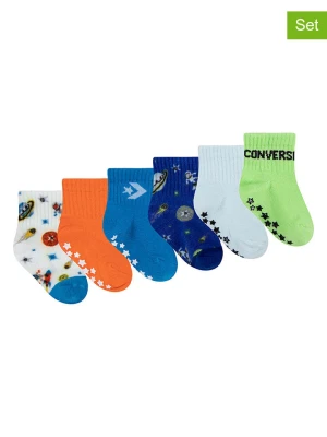 Converse Skarpety (6 par) ze wzorem rozmiar: 19-23
