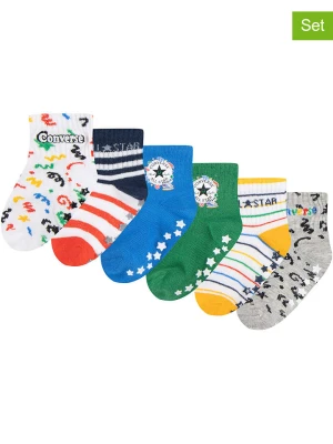 Converse Skarpety antypoślizgowe (6 par) ze wzorem rozmiar: 19-23