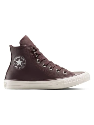 Converse Skórzane sneakersy "Chuck Taylor All Star Hi" w kolorze brązowym rozmiar: 42