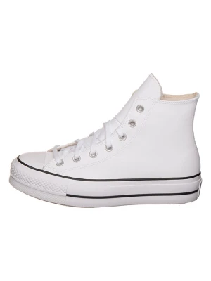 Converse Skórzane sneakersy "Chuck Taylor All Star Platform" w kolorze białym rozmiar: 43
