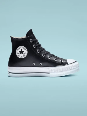 Converse Skórzane sneakersy w kolorze czarnym rozmiar: 38