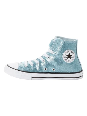 Converse Sneakersy "Chuck Taylor All Star Coated Glitte" w kolorze błękitnym rozmiar: 31
