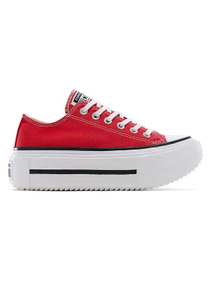 Converse Sneakersy "Chuck Taylor All Star Double Stack" w kolorze czerwonym rozmiar: 38
