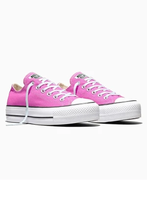 Converse Sneakersy "Chuck Taylor All Star Lift Ox Shocking" w kolorze różowym rozmiar: 40