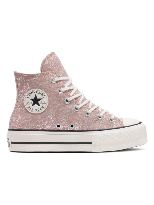 Converse Sneakersy "Ctas Lift Platform Gltter" w kolorze jasnoróżowym rozmiar: 39