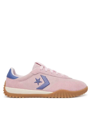 Converse Sneakersy Run Star Trainer Stitched Suede A16076C Różowy