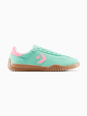 Converse sneakersy skórzane Run Star Trainer zielony