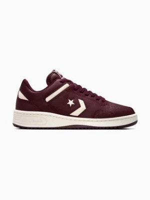 Converse sneakersy Weapon Leather kolor bordowy A10342C